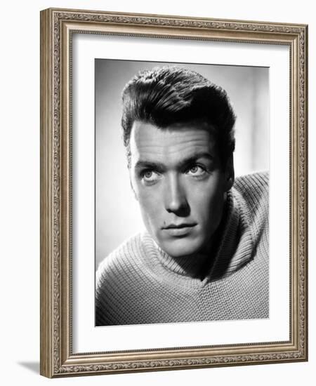 Clint Eastwood, 1955-null-Framed Photographic Print