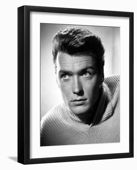 Clint Eastwood, 1955-null-Framed Photographic Print