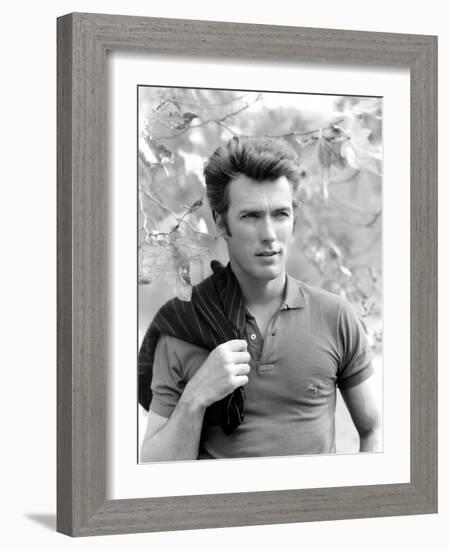 Clint Eastwood, 1961-null-Framed Photo