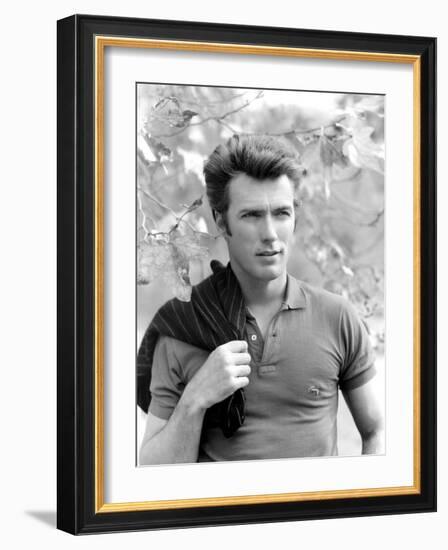 Clint Eastwood, 1961-null-Framed Photo