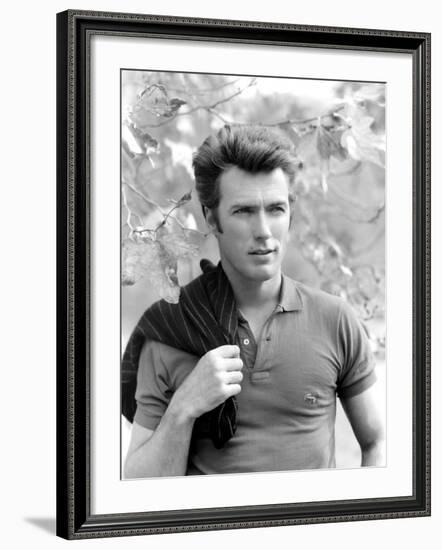 Clint Eastwood, 1961-null-Framed Photo