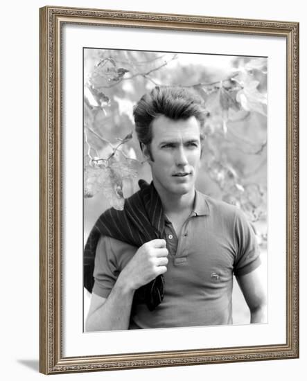 Clint Eastwood, 1961-null-Framed Photo