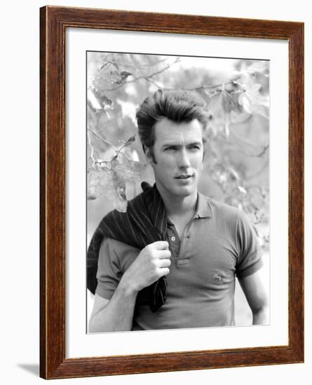 Clint Eastwood, 1961-null-Framed Photo