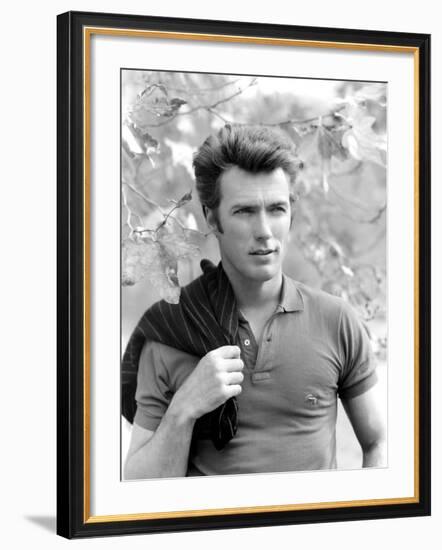 Clint Eastwood, 1961-null-Framed Photo