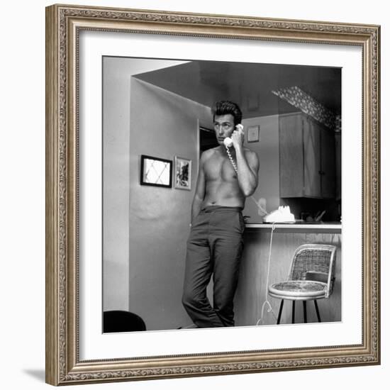 Clint Eastwood, 1961-null-Framed Photographic Print