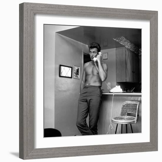 Clint Eastwood, 1961-null-Framed Photographic Print