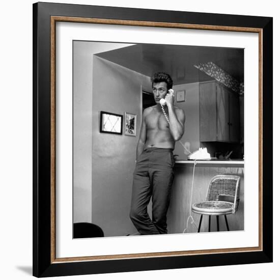 Clint Eastwood, 1961-null-Framed Photographic Print