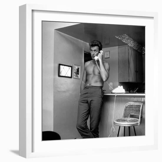 Clint Eastwood, 1961-null-Framed Photographic Print