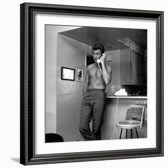 Clint Eastwood, 1961-null-Framed Photographic Print