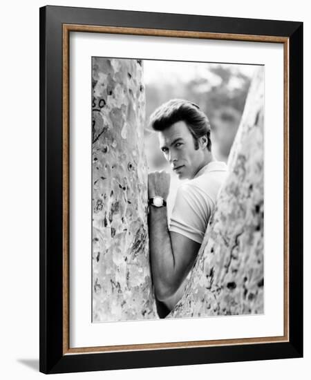 Clint Eastwood, 1962-null-Framed Photo