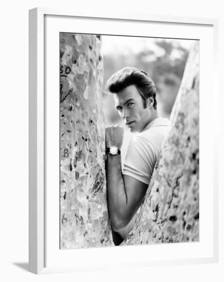 Clint Eastwood, 1962-null-Framed Photo