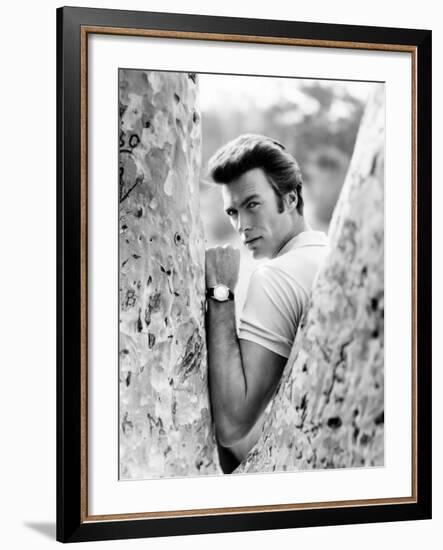 Clint Eastwood, 1962-null-Framed Photo