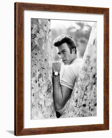 Clint Eastwood, 1962-null-Framed Photo