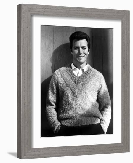 Clint Eastwood, 1966-null-Framed Photo