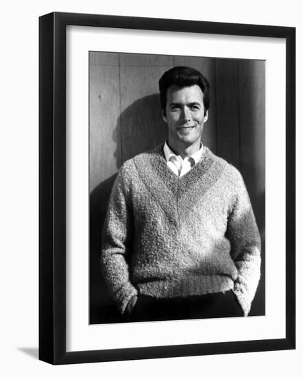 Clint Eastwood, 1966-null-Framed Photo