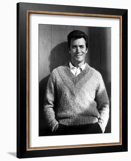 Clint Eastwood, 1966-null-Framed Photo