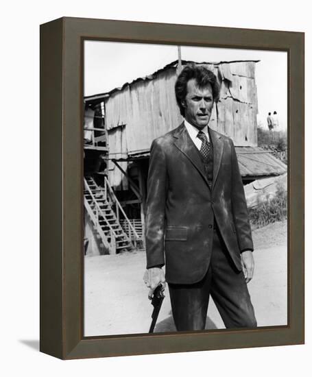 Clint Eastwood, Dirty Harry (1971)-null-Framed Stretched Canvas