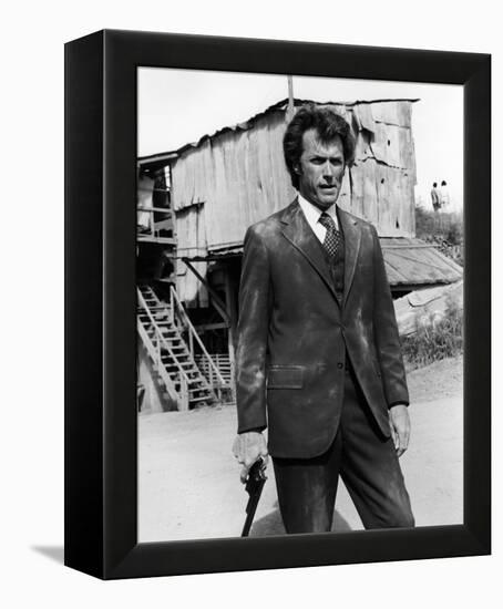 Clint Eastwood, Dirty Harry (1971)-null-Framed Stretched Canvas