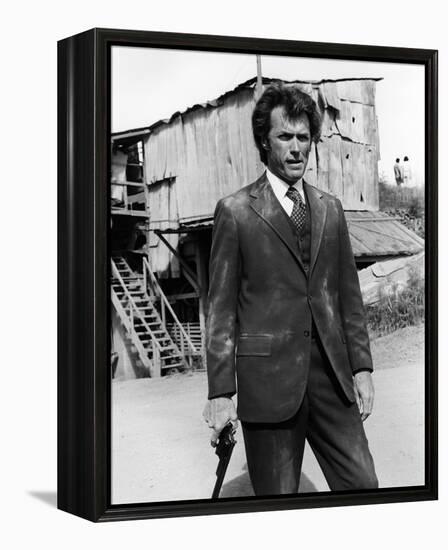 Clint Eastwood, Dirty Harry (1971)-null-Framed Stretched Canvas