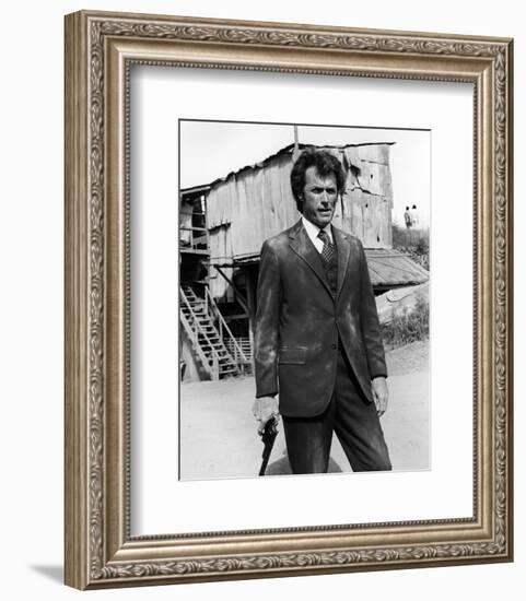 Clint Eastwood, Dirty Harry (1971)-null-Framed Photo