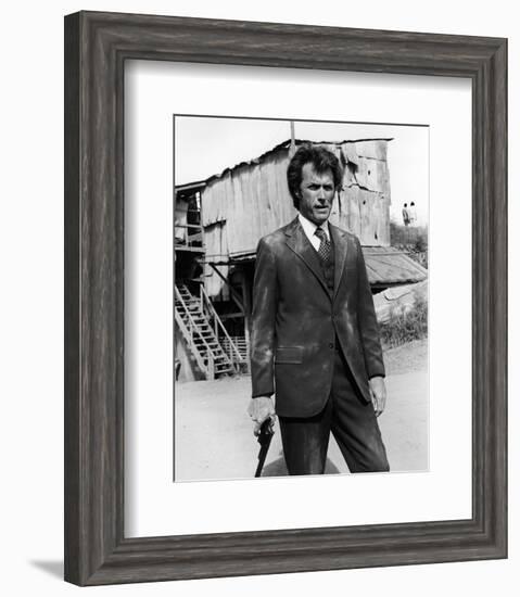 Clint Eastwood, Dirty Harry (1971)-null-Framed Photo