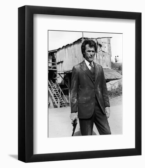 Clint Eastwood, Dirty Harry (1971)-null-Framed Photo