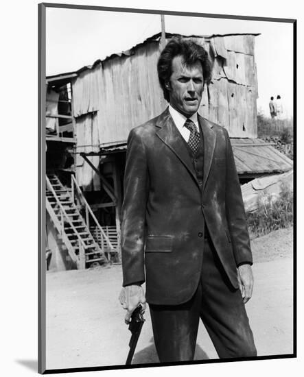 Clint Eastwood, Dirty Harry (1971)-null-Mounted Photo