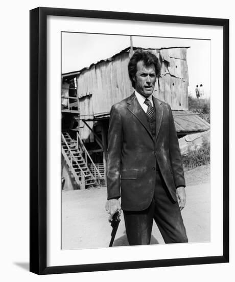 Clint Eastwood, Dirty Harry (1971)-null-Framed Photo