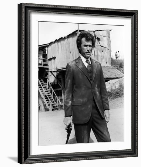 Clint Eastwood, Dirty Harry (1971)-null-Framed Photo