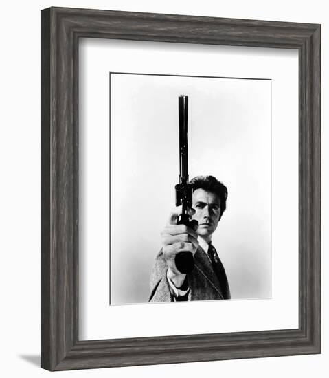 Clint Eastwood - Dirty Harry-null-Framed Photo