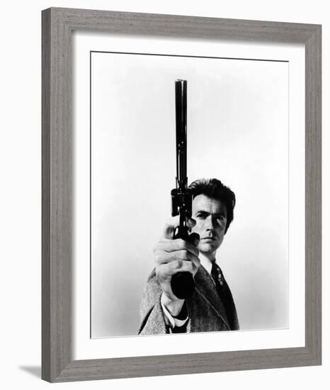 Clint Eastwood - Dirty Harry-null-Framed Photo