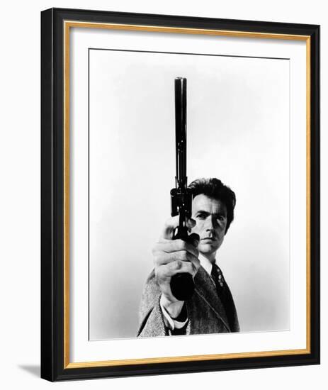 Clint Eastwood - Dirty Harry-null-Framed Photo