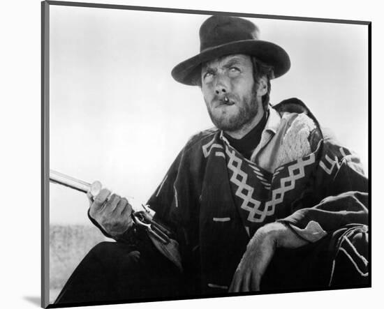 Clint Eastwood, Il buono, il brutto, il cattivo. (1966)-null-Mounted Photo