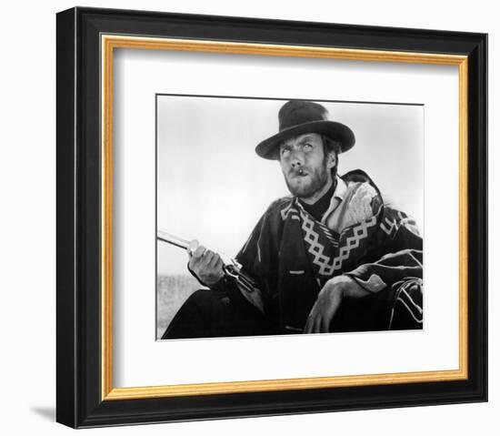 Clint Eastwood, Il buono, il brutto, il cattivo. (1966)-null-Framed Photo