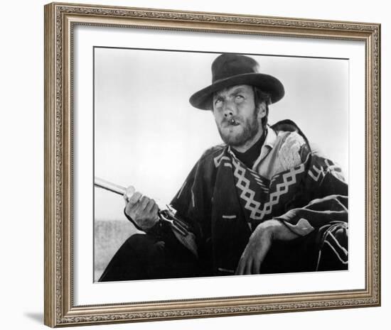 Clint Eastwood, Il buono, il brutto, il cattivo. (1966)-null-Framed Photo