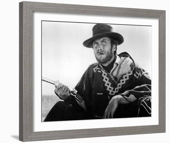 Clint Eastwood, Il buono, il brutto, il cattivo. (1966)-null-Framed Photo