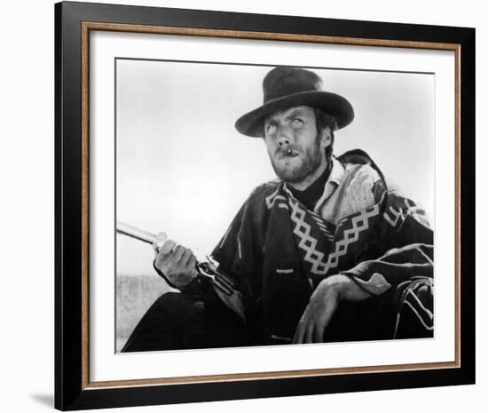 Clint Eastwood, Il buono, il brutto, il cattivo. (1966)-null-Framed Photo