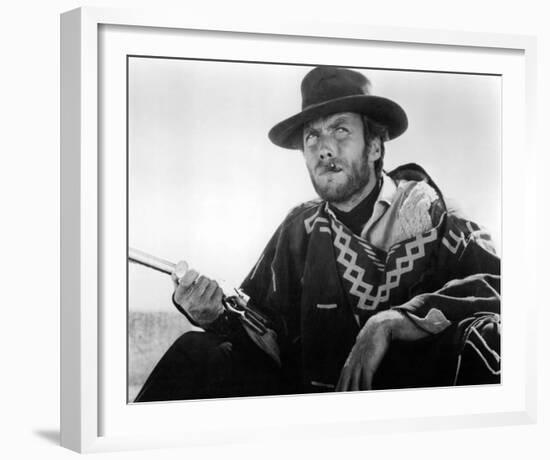 Clint Eastwood, Il buono, il brutto, il cattivo. (1966)-null-Framed Photo