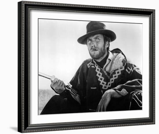 Clint Eastwood, Il buono, il brutto, il cattivo. (1966)-null-Framed Photo