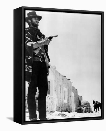 Clint Eastwood, Il buono, il brutto, il cattivo. (1966)-null-Framed Stretched Canvas
