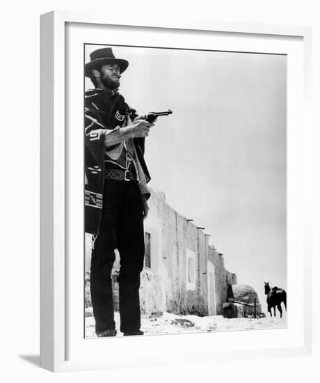 Clint Eastwood, Il buono, il brutto, il cattivo. (1966)-null-Framed Photo