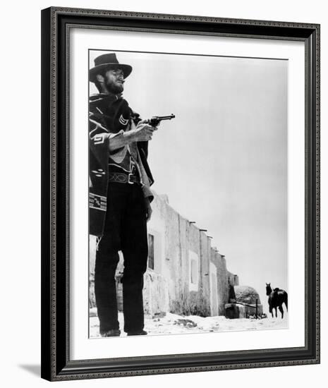 Clint Eastwood, Il buono, il brutto, il cattivo. (1966)-null-Framed Photo