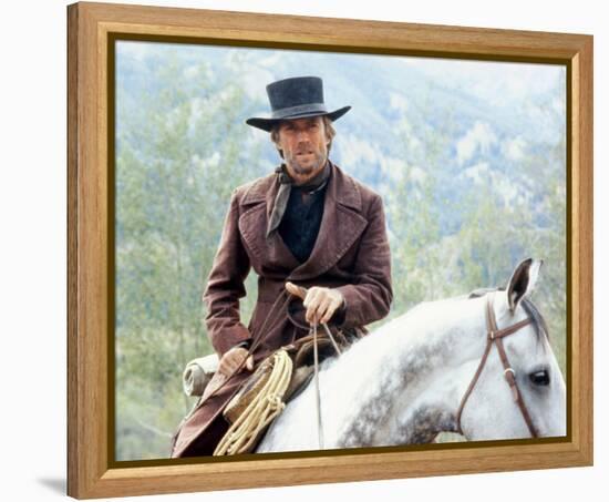 Clint Eastwood - Pale Rider-null-Framed Stretched Canvas