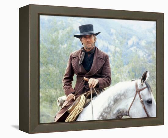 Clint Eastwood - Pale Rider-null-Framed Stretched Canvas