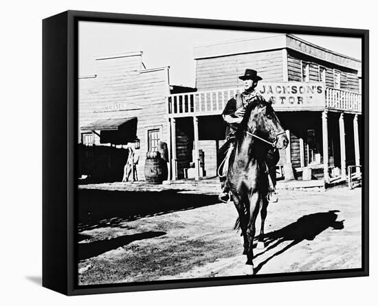 Clint Eastwood - Per un pugno di dollari-null-Framed Stretched Canvas