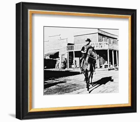 Clint Eastwood - Per un pugno di dollari-null-Framed Photo