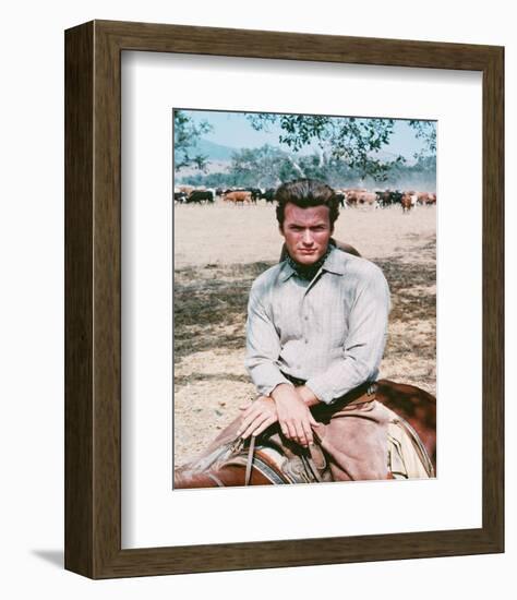 Clint Eastwood - Rawhide--Framed Photo