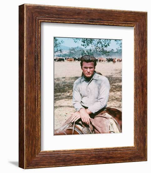 Clint Eastwood - Rawhide-null-Framed Photo