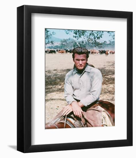 Clint Eastwood - Rawhide-null-Framed Photo