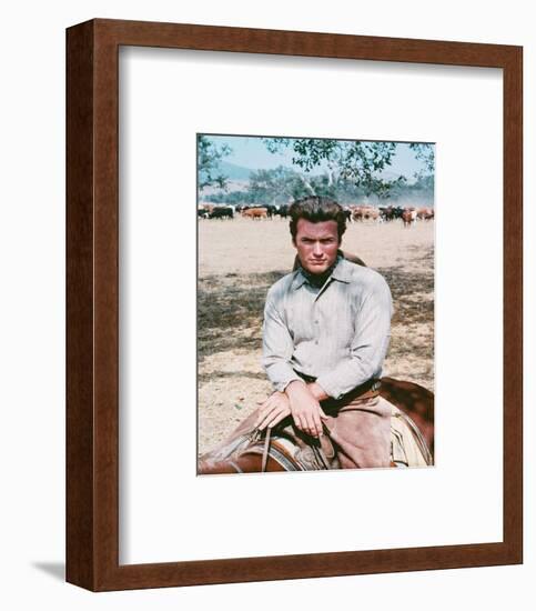 Clint Eastwood - Rawhide-null-Framed Photo